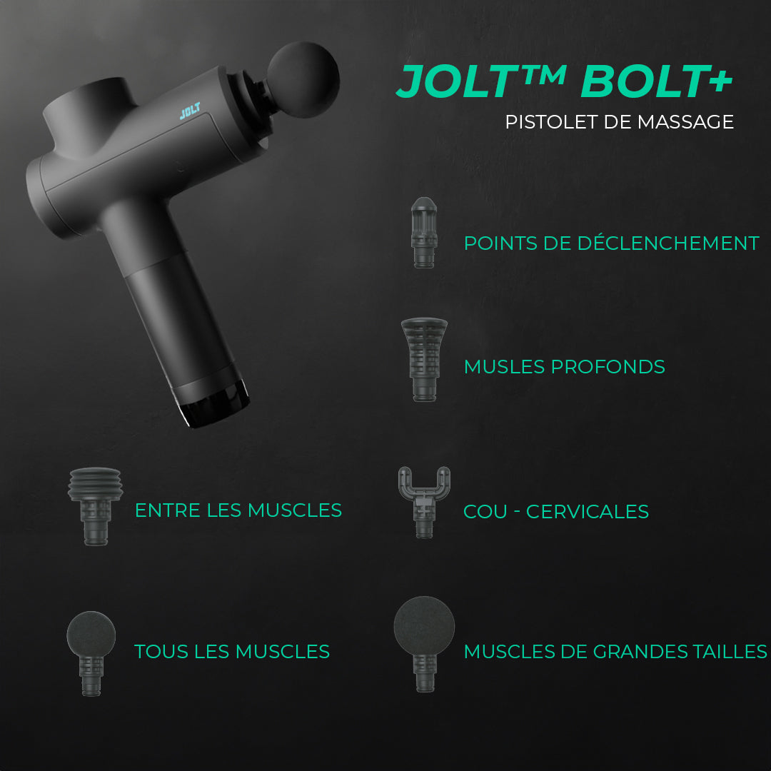 Pistolet Massage Bolt+